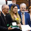 Enfermeira da Santa Casa de Santos é homenageada na Câmara Municipal